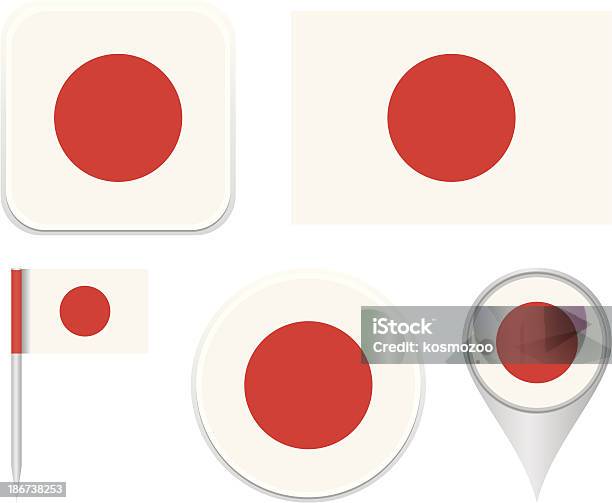 日本の国旗 - アイコンのベクターアート素材や画像を多数ご用意 - アイコン, アイコンセット, イラストレーション