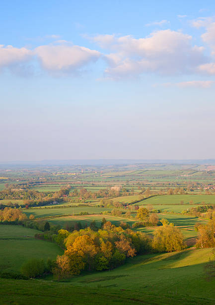 istock Pastoral countryside, England 186740283