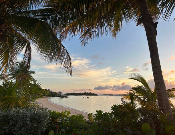 Sunrise on a Bahamian Beach