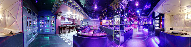 luxury night club in european style new and clean luxury night club in european style 360 degree view photos stock pictures, royalty-free photos & images