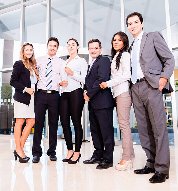 istock Business group at the office 186741856