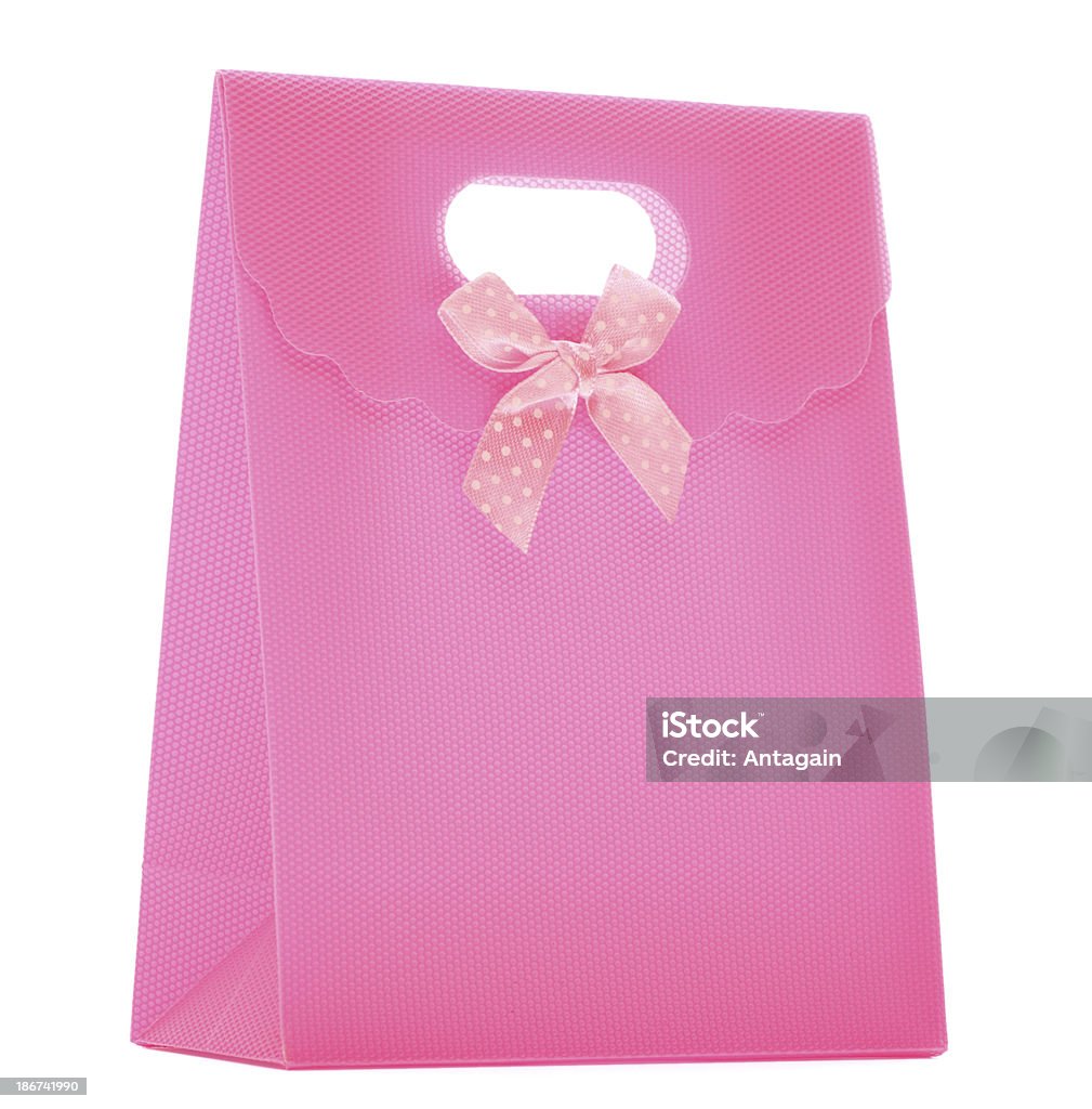 Presentes cor-de-rosa - Foto de stock de Bolsa - Objeto manufaturado royalty-free