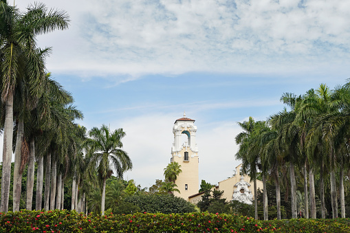 Historic Coral Gables Congregational Church founded by George Merrick in 1923