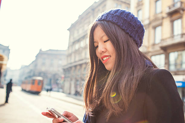 istock Woman in Milan 186743918