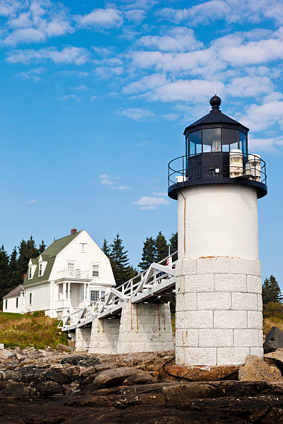 istock Marshall Point Lighthouse In Port Clyde, Maine 186744424