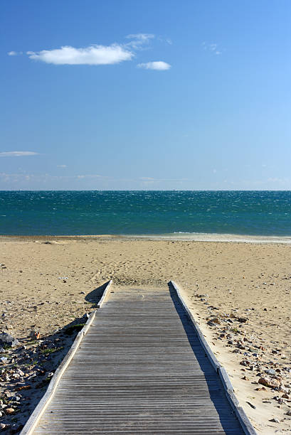 istock Beach at the french town Sete 186744665