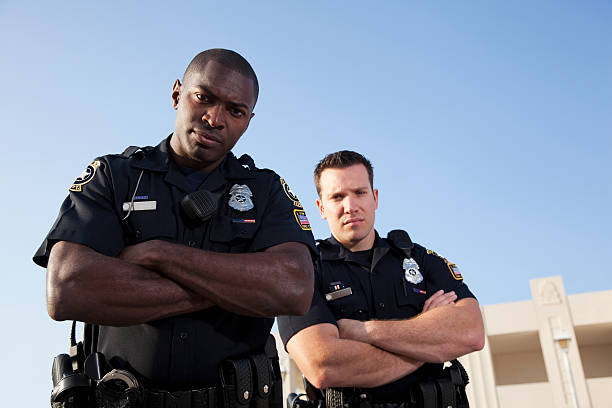 agentes de policías - sc0604 fotografías e imágenes de stock