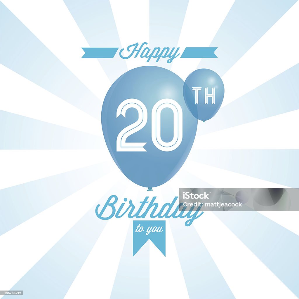 Sfondo di buon compleanno - Illustrazione stock royalty-free di Anniversario