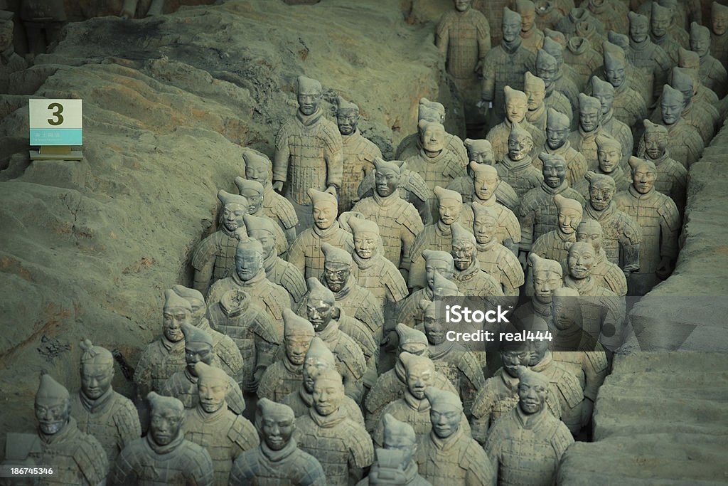 Guerreiros de Terracota - Foto de stock de Antigo royalty-free