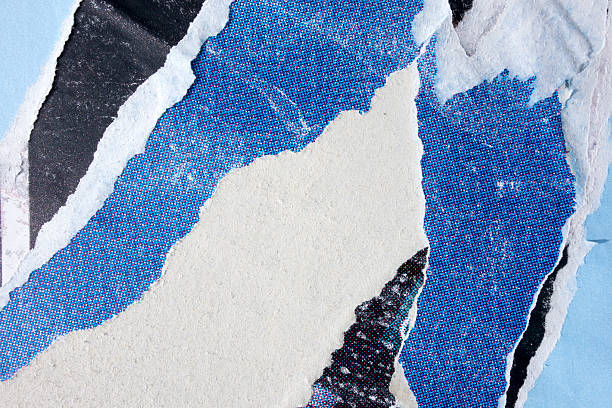 Close-up Of Torn Paper