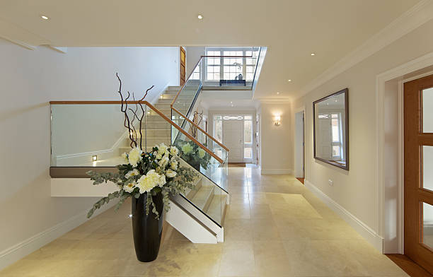 istock Beautiful Entrance Hall 186745566