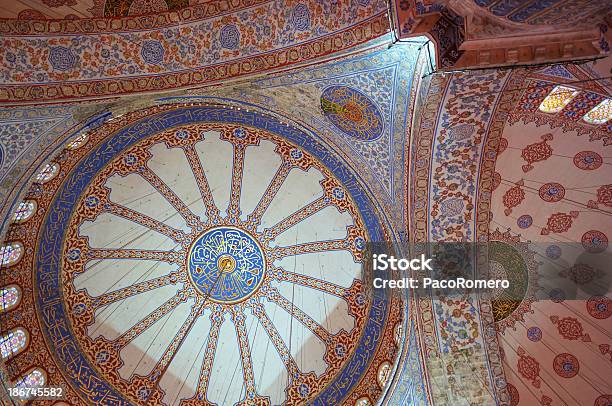 Kuppeln In Der Blauen Moschee Istanbul Stockfoto und mehr Bilder von Allah - Allah, Anatolien, Arabeske