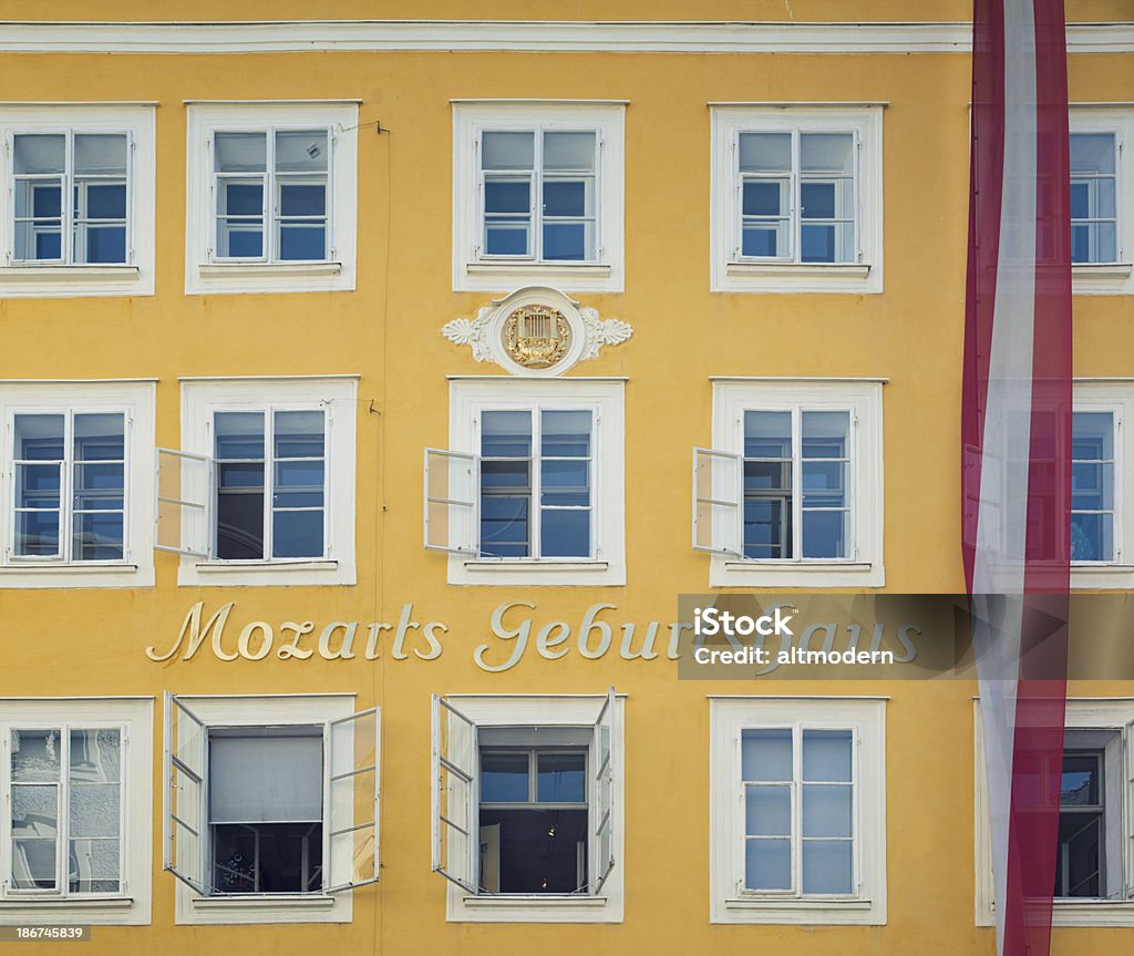 Mozart's Birthplace - Zbiór zdjęć royalty-free (Dom - Budowla mieszkaniowa)