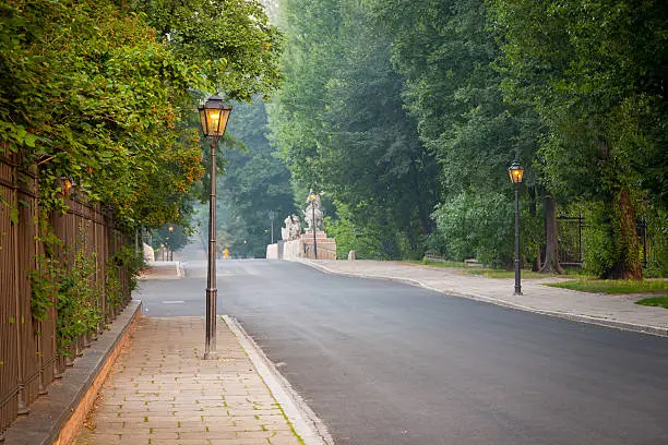 Photo of Street gas lamp