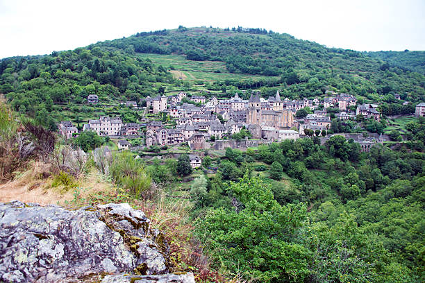 The village of Conques was built in the middel age. France