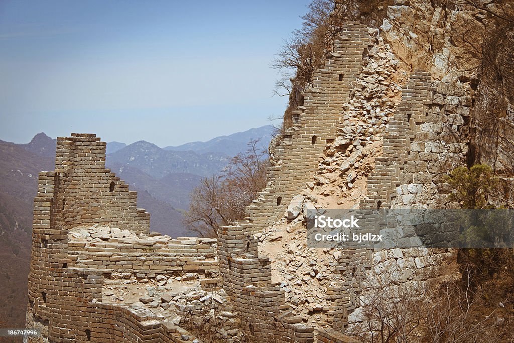 Pausa grande Muralha em JianKou - Royalty-free Antigo Foto de stock