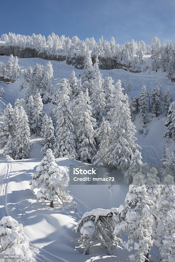 High Mountain Landschaft an einem sonnigen Tag - Lizenzfrei Alpen Stock-Foto