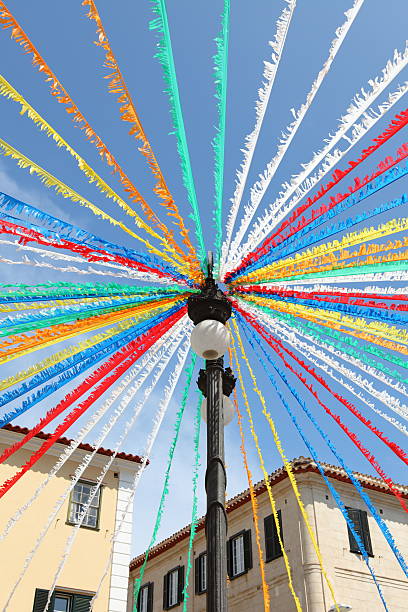 istock Menorca village in hollidays. 186750416