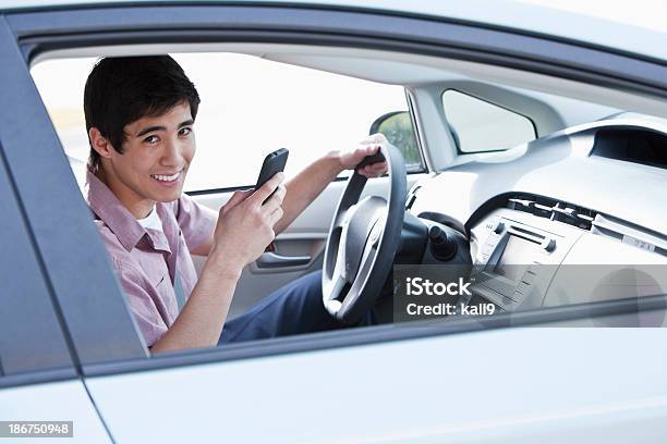 Asian Teen Driver Stock Photo - Download Image Now - Car, Teenage Boys, Adolescence