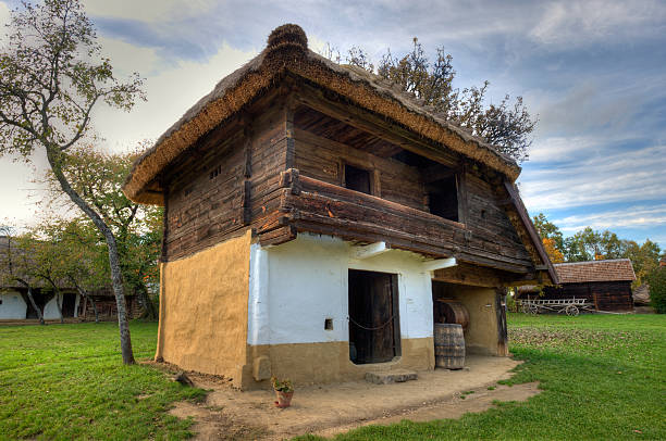 istock Old hungarian house 186753266