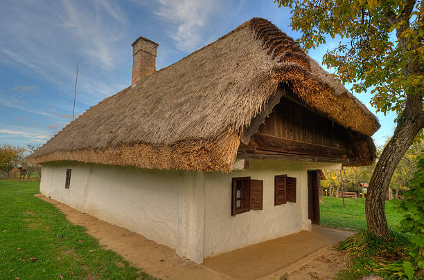 istock Old hungarian house 186753268