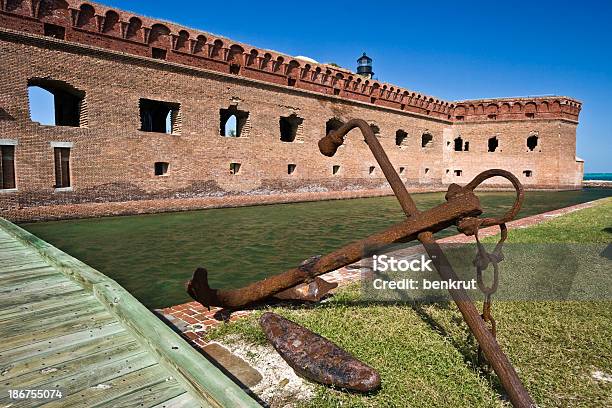 Anchor By Fort Jefferson Stock Photo - Download Image Now - Key West, Lighthouse, Anchor - Vessel Part