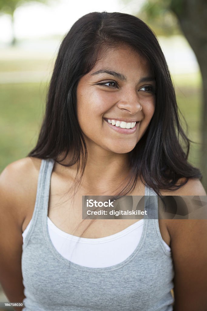 Bela adolescente hispânico - Royalty-free Adolescente Foto de stock