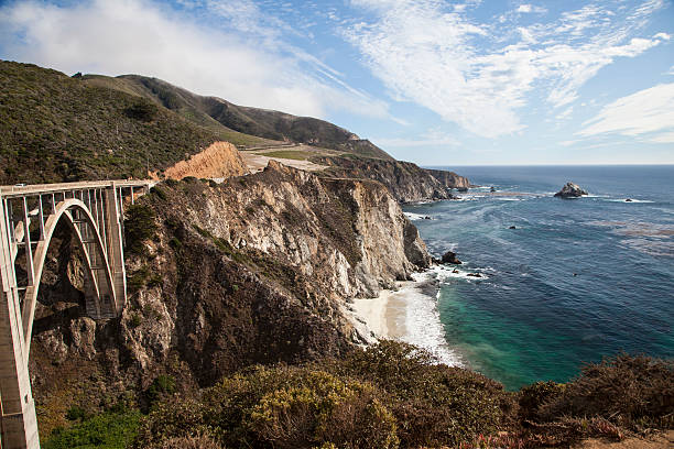 istock Bixby bridge in Big Sur, California 186758368