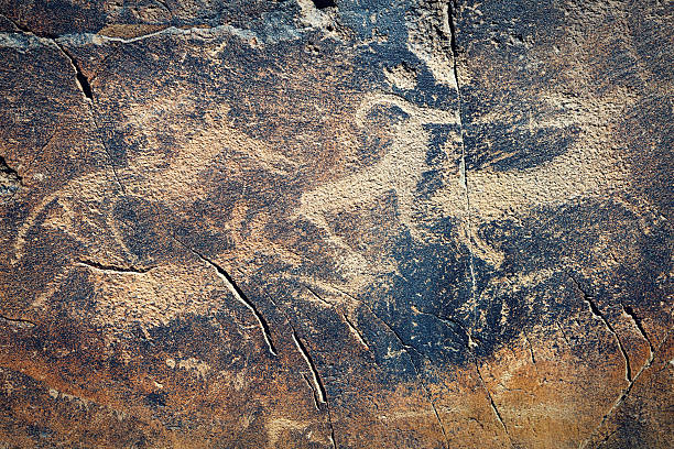 istock Ancient Petroglyph, Tamgaly, Kazakhstan 186758499
