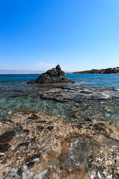 istock Sea Rocks on The Cyprus coast 186758764