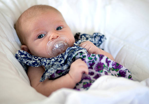 istock Newborn baby girl 186758805