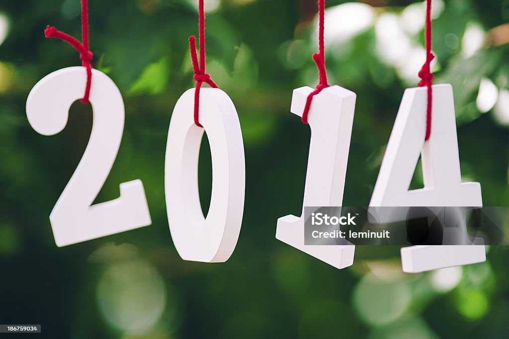 Nuevo año 2014 - Foto de stock de 2014 libre de derechos