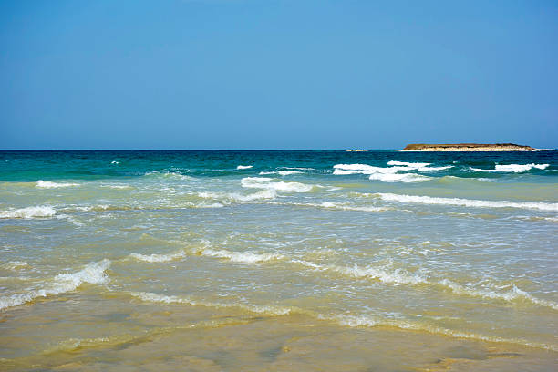 istock View out to sea from Tramore beach, 186759645