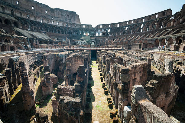 istock Inside of Colosseum, Rome 186760114
