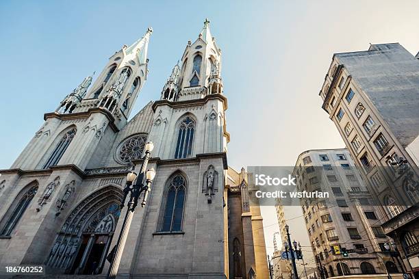 Catedral De Sé Foto de stock y más banco de imágenes de Aire libre - Aire libre, América del Sur, Arquitectura exterior