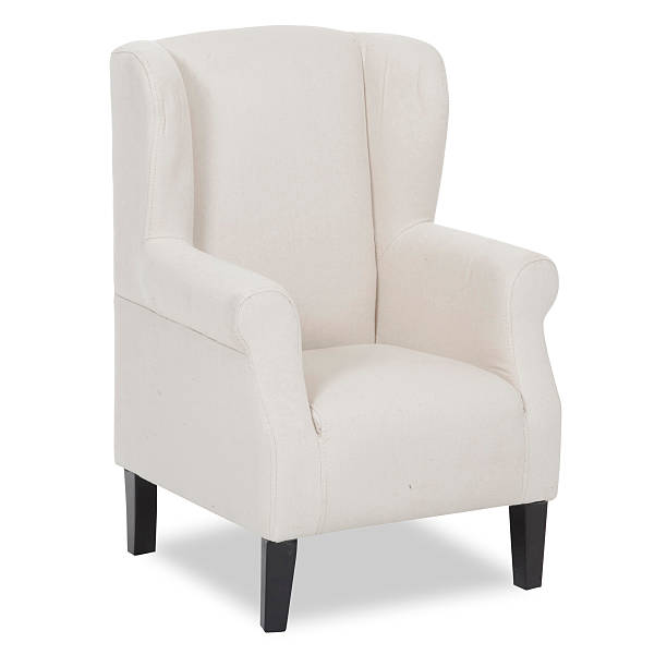 istock Old Fashion Fabric Arm Chair 186760389