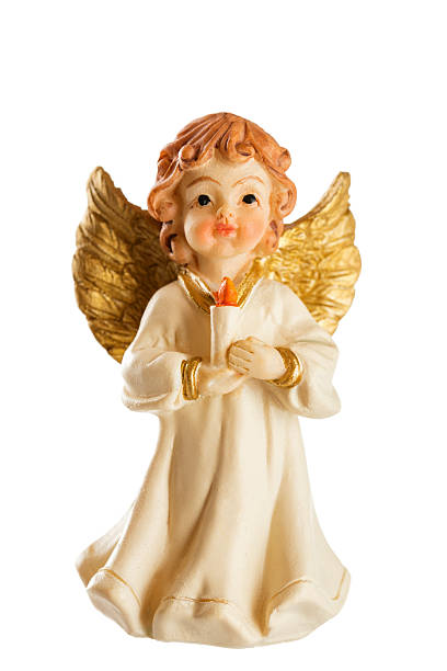 Ceramic Angel stock photo