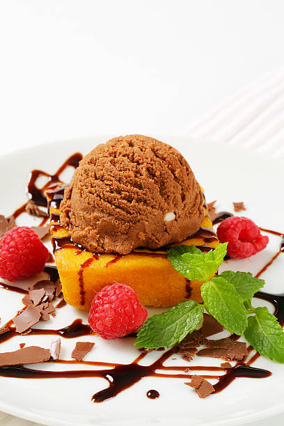 istock chocolate ice cream and custard cake 186762262