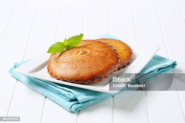 Amêndoa Cookies - Fotografias de stock e mais imagens de Amêndoa - Amêndoa, Azul, Biscoito de Gengibre - Bolacha