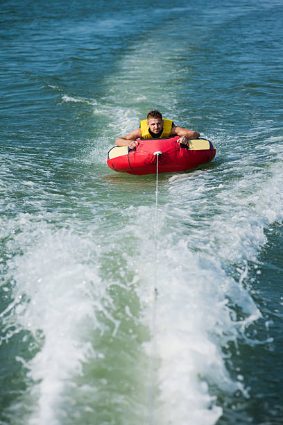 istock Young man enjoying in water sport 186762831