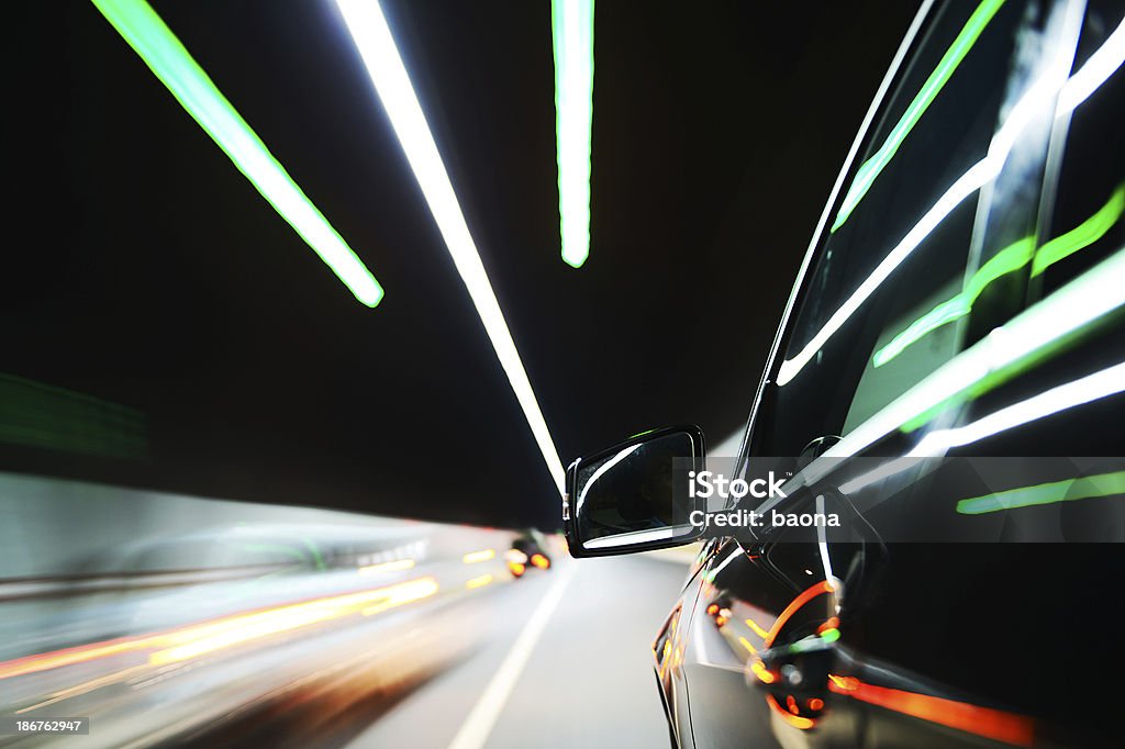 夜の交通 - アクションショットのロイヤリティフリーストックフォト