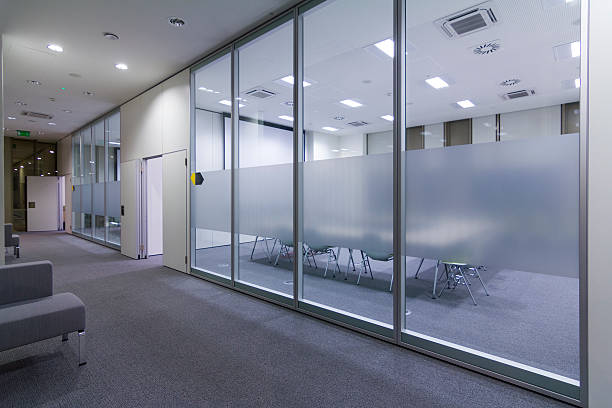 istock Hall in business building 186763991