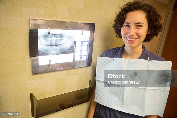 Foto de Dentes Saudáveis Raios X e mais fotos de stock de Adulto - Adulto, Azul, Boca Humana