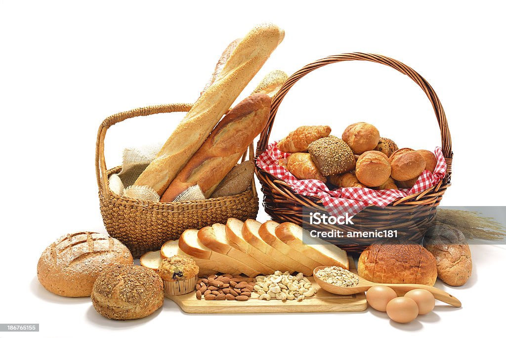 Pane e panini - Foto stock royalty-free di Alimentazione sana