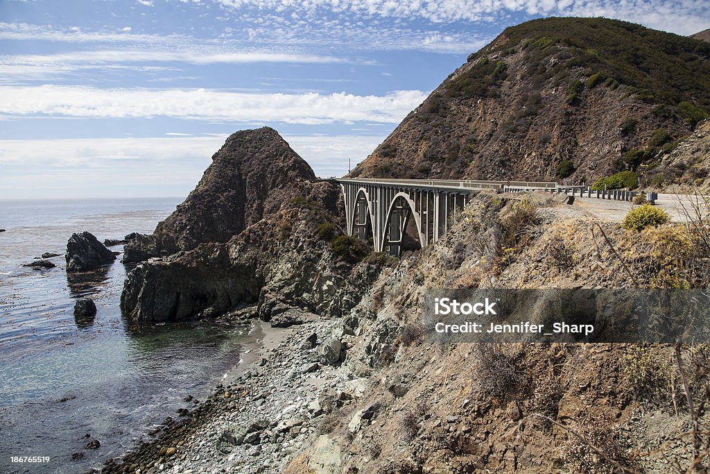 Ponte de Bixby em Big Sur, Califórnia - Foto de stock de Ponte de Bixby royalty-free