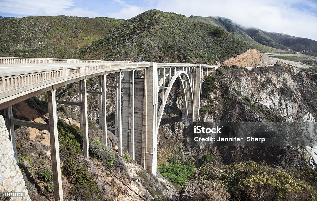 Most Bixby w Big Sur, California - Zbiór zdjęć royalty-free (Ameryka)