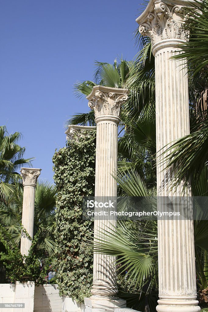 Três colunas - Royalty-free Arquitetura Foto de stock