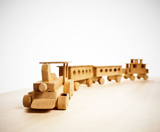 istock Wooden Toy Train 186767074
