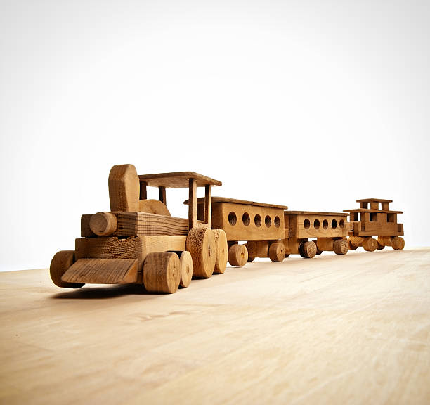 istock Wooden Toy Train 186767123