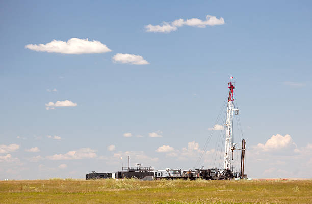 istock Drilling Rig on the Great Plains 186767133
